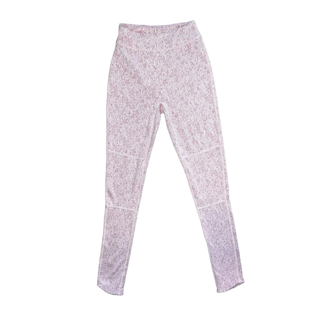 Gymshark‎ Leggings Womens S Pink Marl Excellent High Waisted Workout Tights